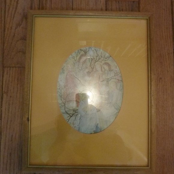 Framed Matted Sulamith Wulfing Art Print Magnolias - Picture 1 of 4